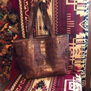 Fossil Leather Bag